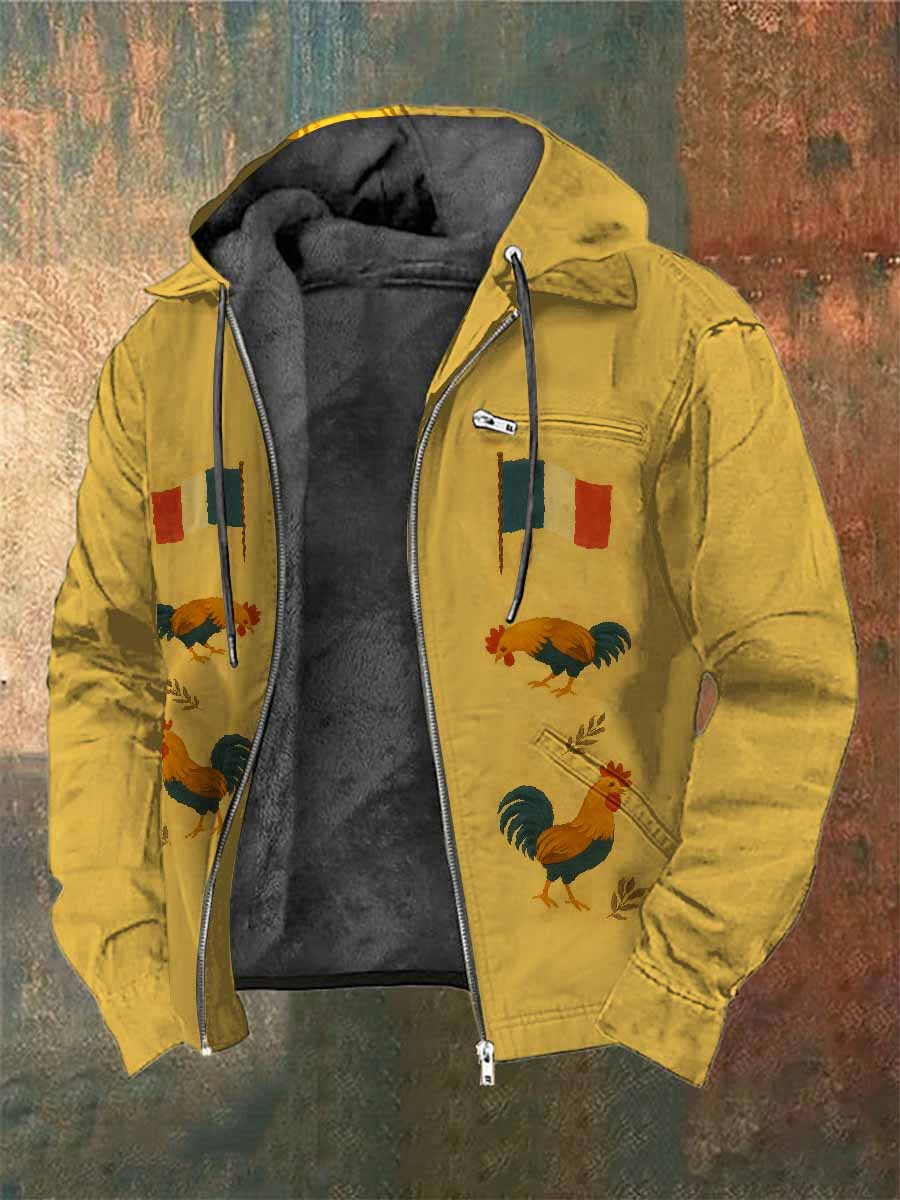 Manteau Vintage Coq Français