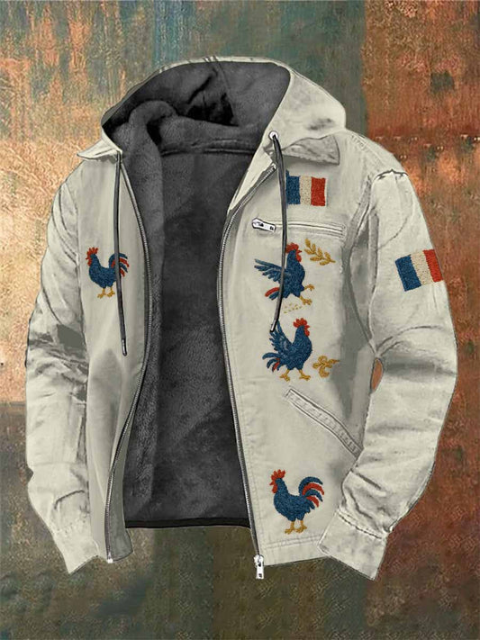 Manteau Vintage Coq Français