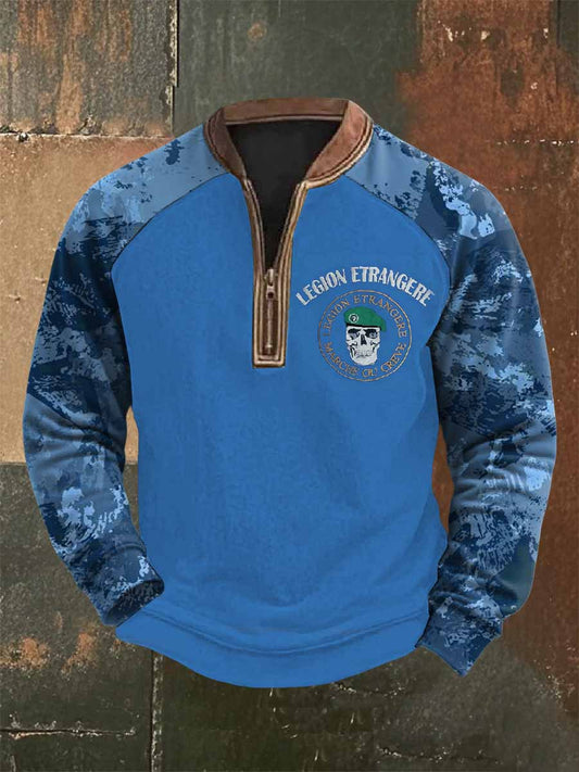 Sweat Vintage Légion Étrangère Française Imprimé