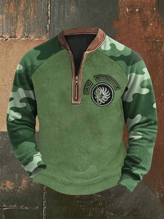 Sweat Vintage Légion Étrangère Française Imprimé