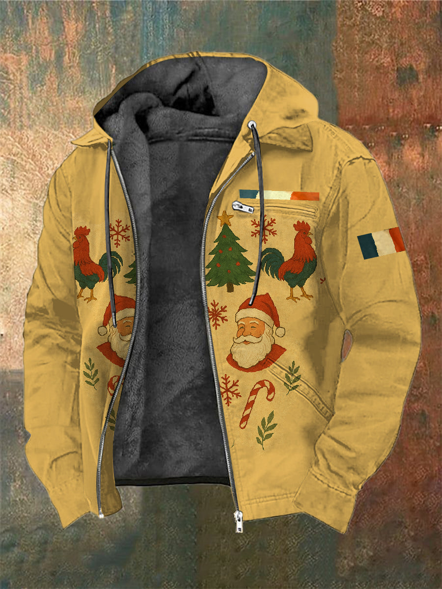 Manteau De Noël Français Vintage