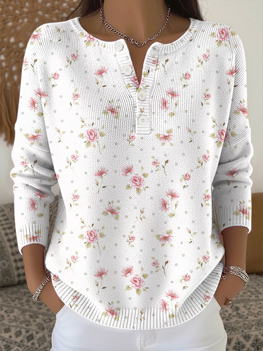 Top Femme Rose Cancer Du Sein En Tricot