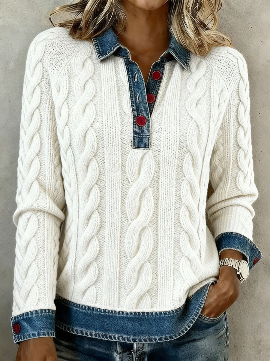 Tops géométriques automne et hiver pour femmes