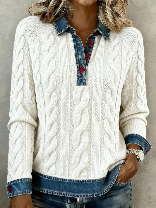 Tops géométriques automne et hiver pour femmes