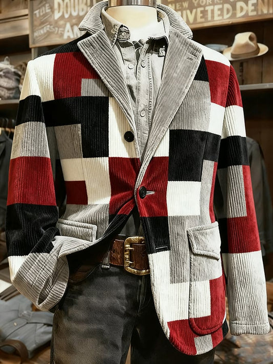 Veste de costume décontracté d'affaires pour hommes à poitrine unique pour hommes