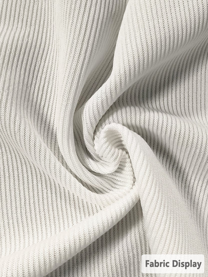 Haut en tricot imprimé fleurs plantes pour femmes