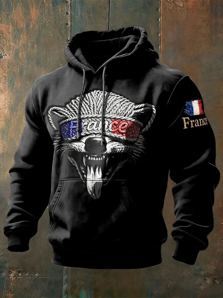 Sweat-shirt décontracté French Jackal pour homme