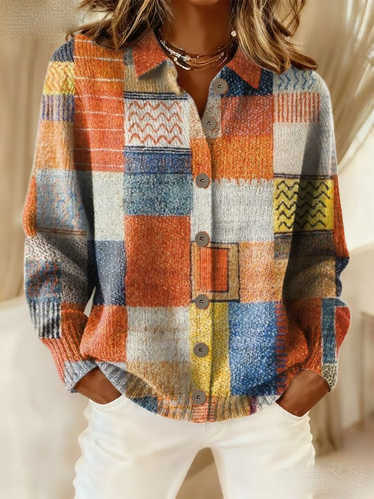 Pull femme à manches longues automne et hiver