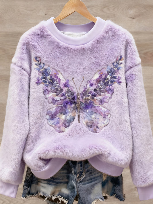 La maladie d'Alzheimer Art Print Pull décontracté en flanelle pour femmes