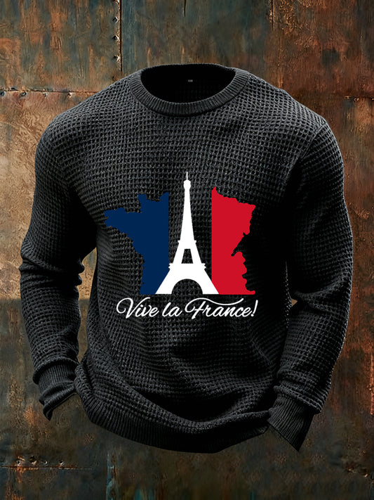 Rétro Casual Fashion à manches longues pour hommes