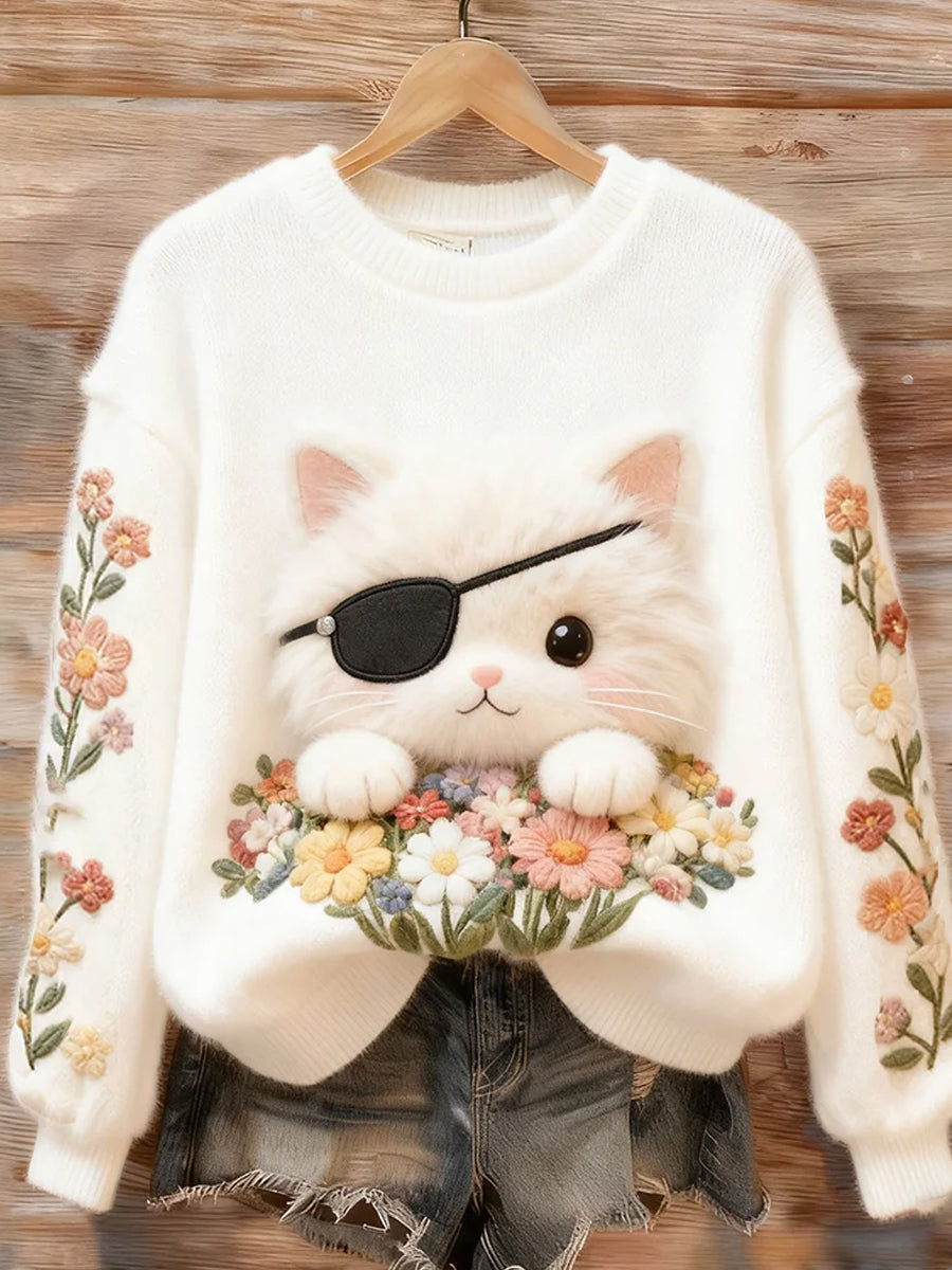 Top en flanelle décontracté à imprimé animal rétro pour femmes