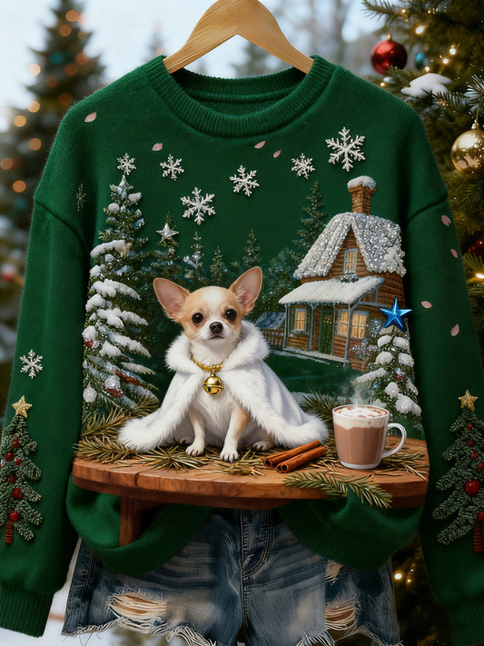 Top en flanelle décontracté à imprimé animal rétro pour femmes