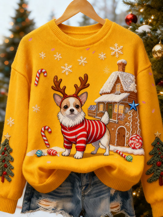 Top en flanelle décontracté à imprimé animal rétro pour femmes