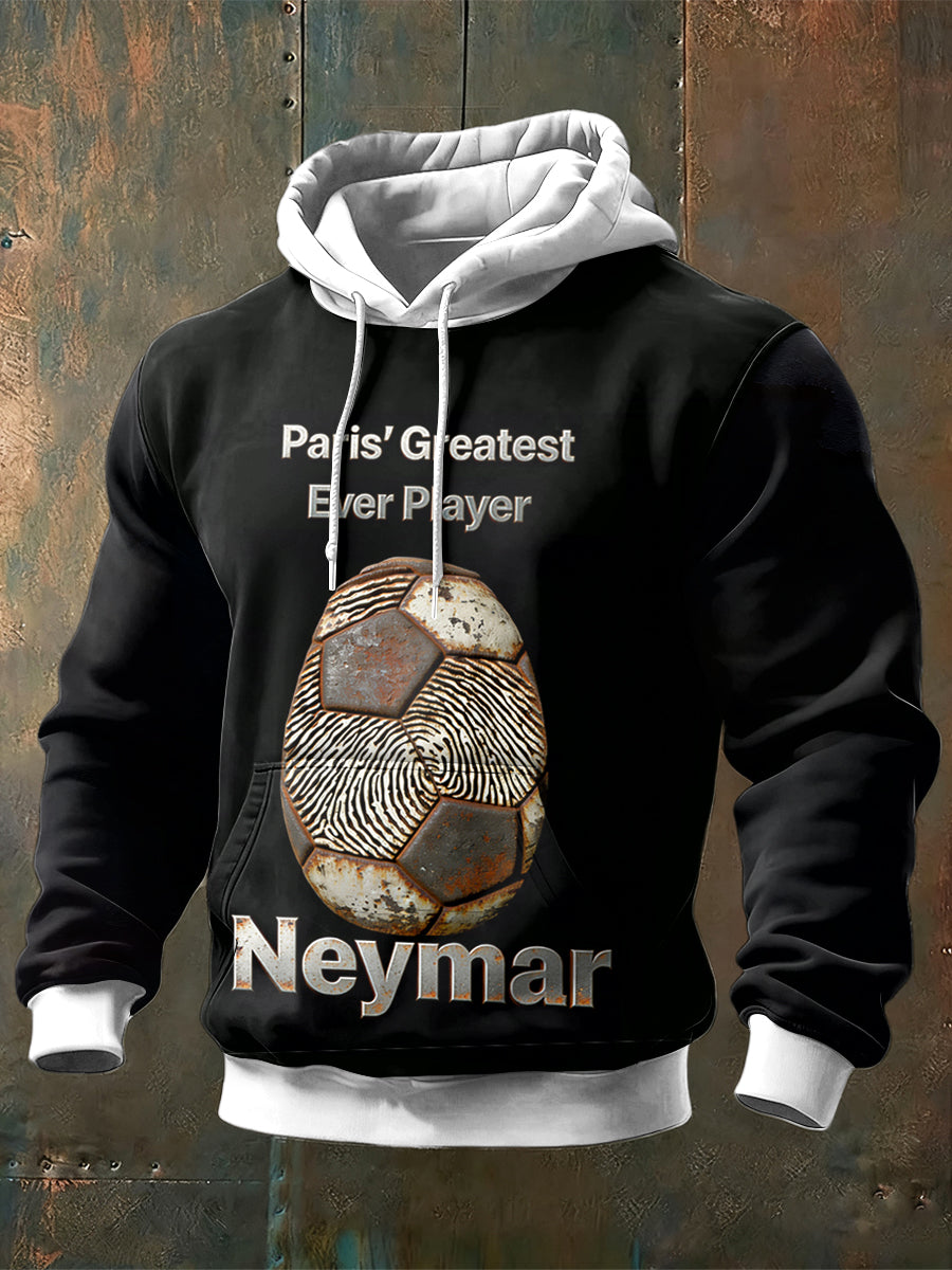 Sweatshirts pour hommes avec le plus grand joueur de Paris, Neymar
