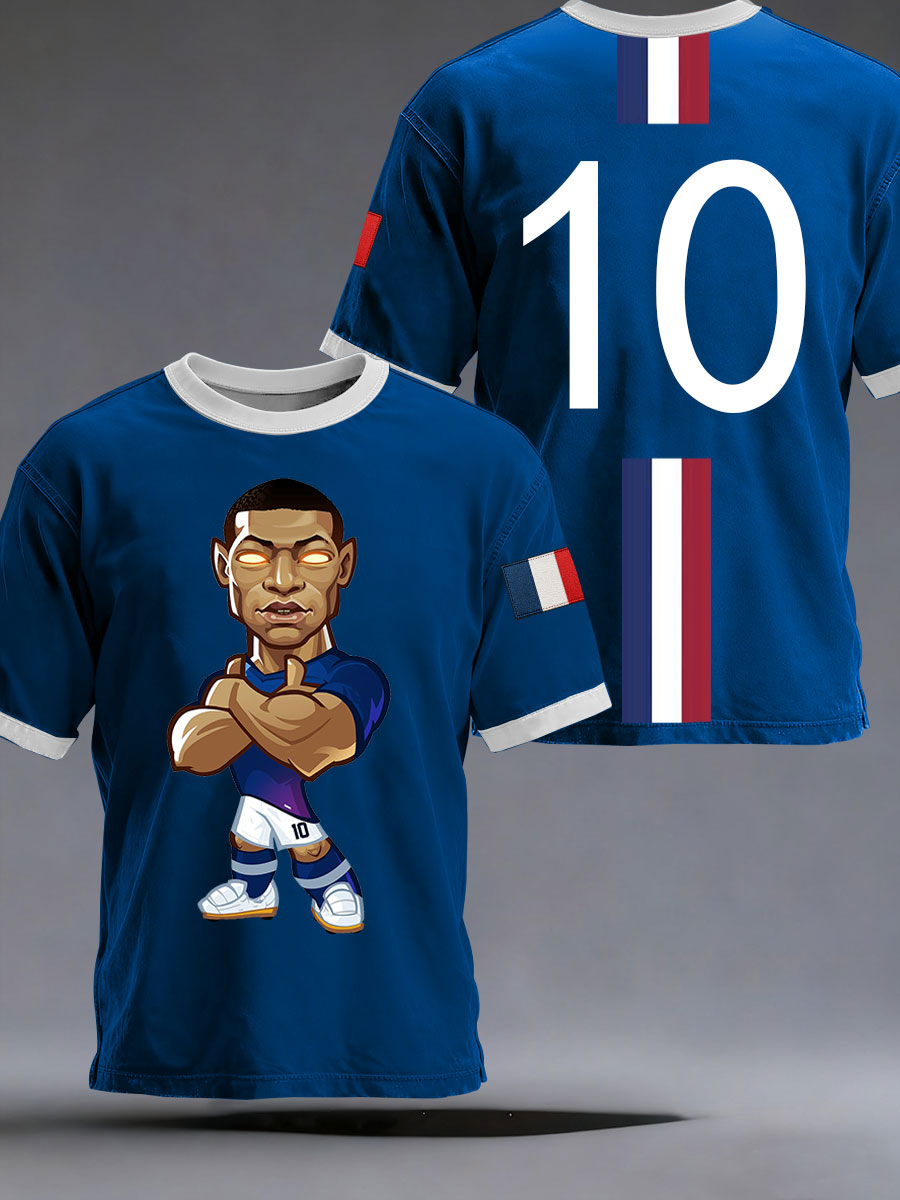 T-shirt à manches courtes France Soccer pour homme