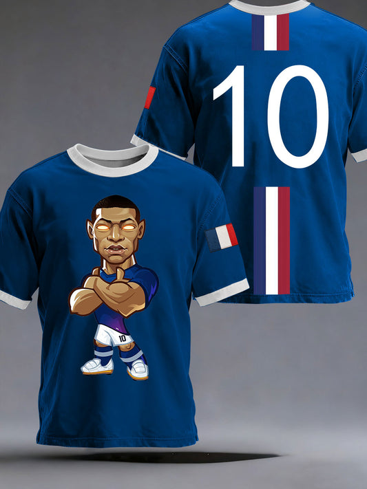 T-shirt à manches courtes France Soccer pour homme