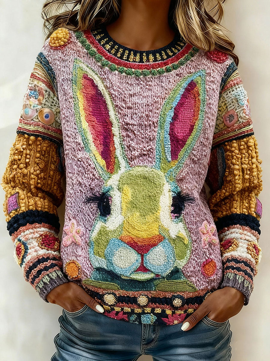 Hauts Vintage Rabbit Femme