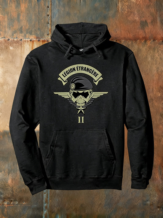 Sweat-shirt Homme Imprimé Militaire Français