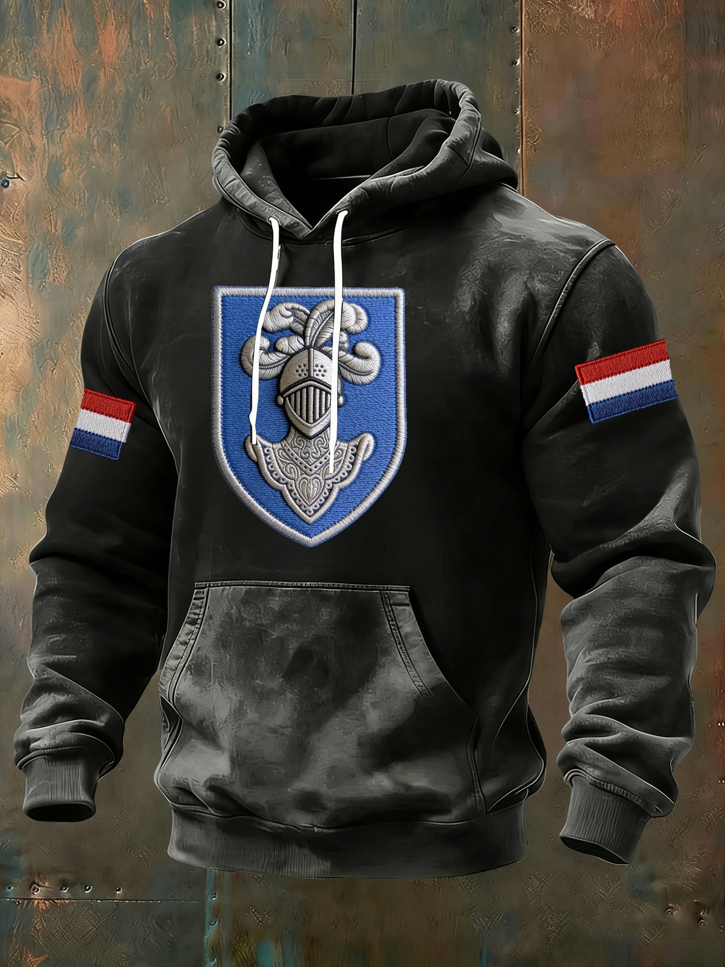 Sweat Homme Imprimé Inspiration Militaire Française