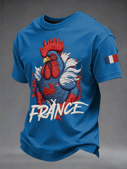T-shirt France Rugby à manches courtes Homme