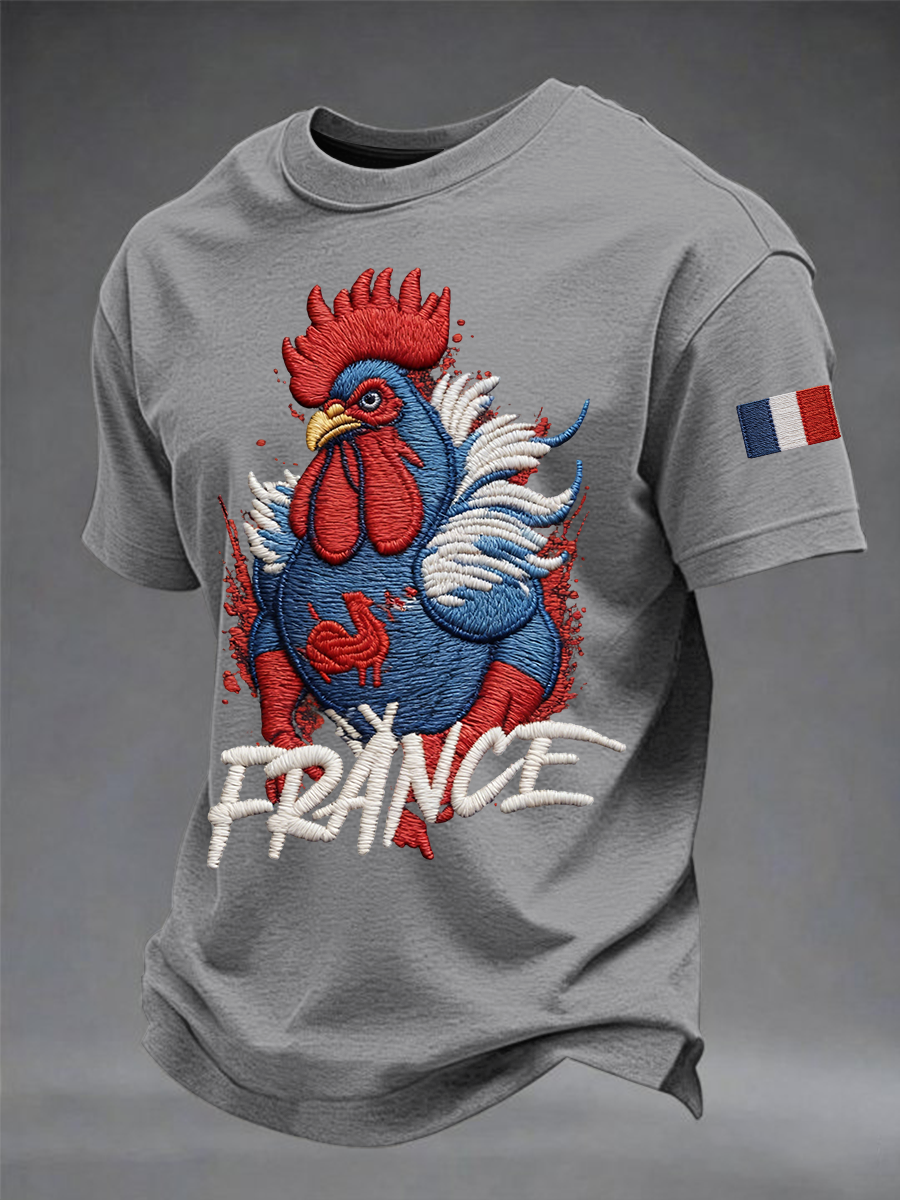 T-shirt France Rugby à manches courtes Homme