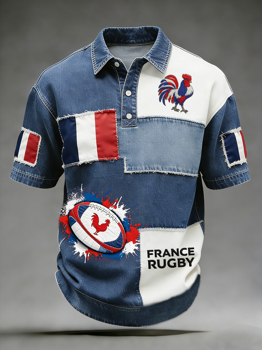 Chemise France Rugby Homme