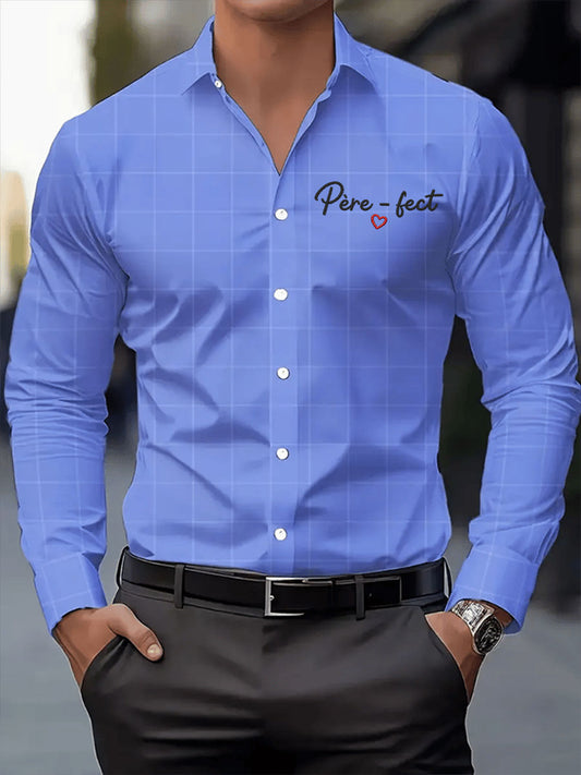 Chemise à carreaux Père-fect Homme