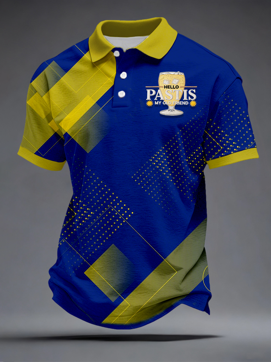 Chemise Hello Pastis My Old Friend Homme