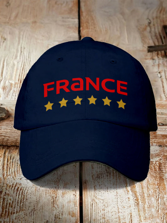 Chapeau Homme French Rugby Print