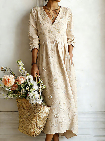 Robe à imprimé floral pour femmes