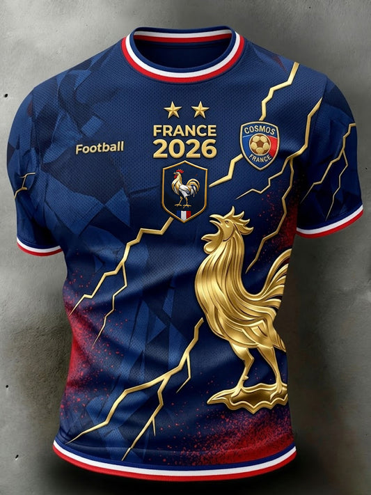 T-shirt manches courtes France Football pour homme