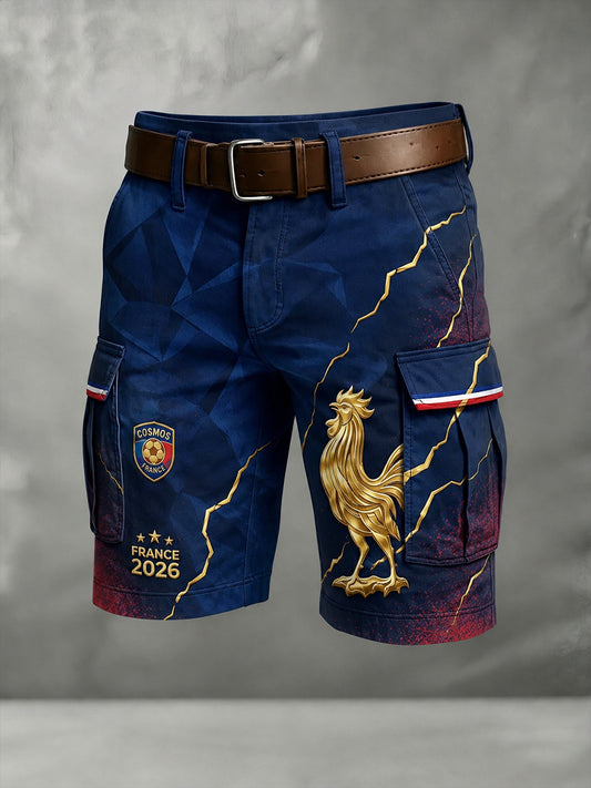 Short France Football Cargo pour homme