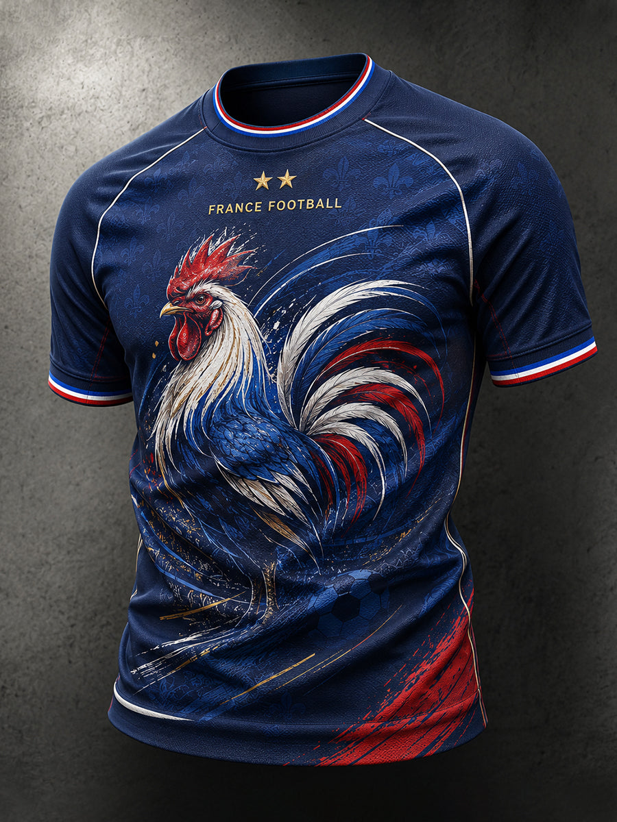 T-shirt manches courtes France Football pour homme