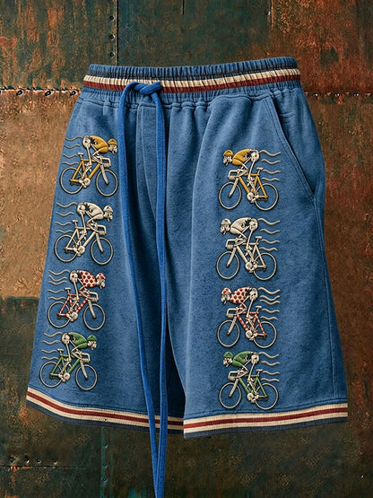 Shorts de cyclisme pour homme en carbone