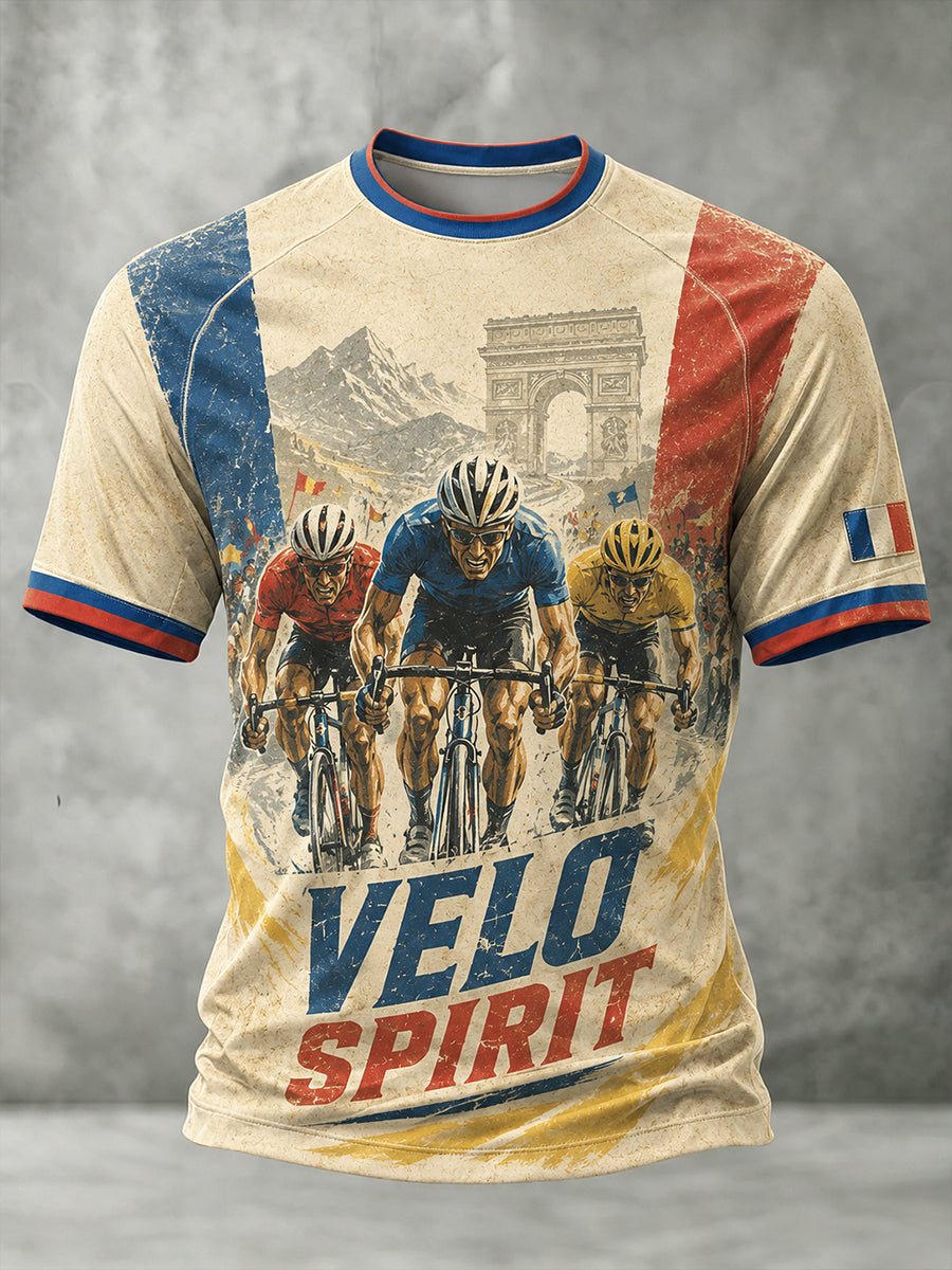 T-shirt manches courtes du Tour de France pour hommes