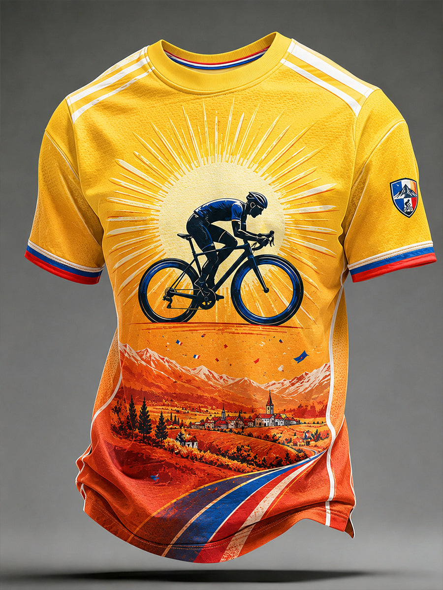 T-shirt manches courtes du Tour de France pour hommes