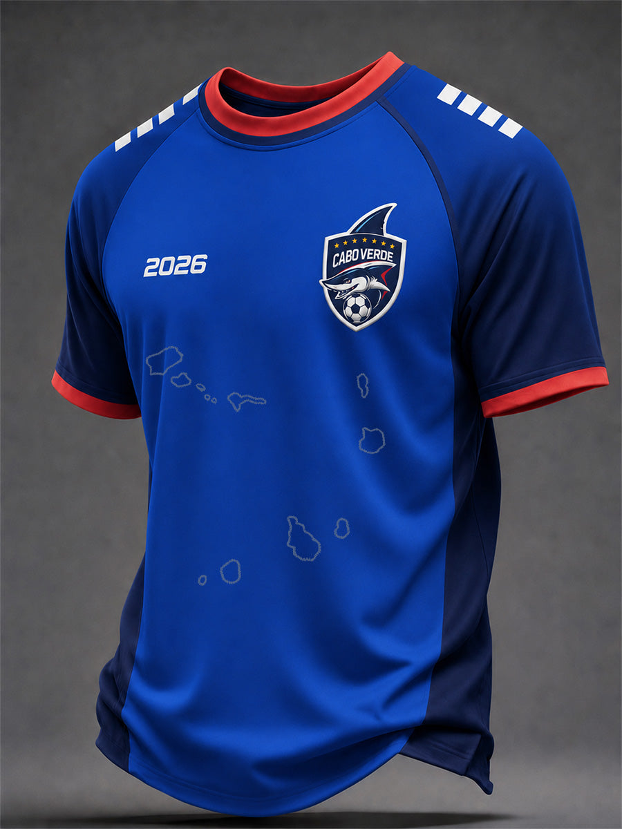 T-shirt décontracté imprimé pour hommes, cadeau idéal pour les fans de football