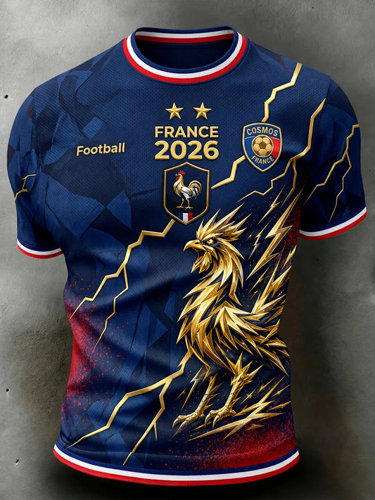 T-shirt manches courtes France Football pour homme