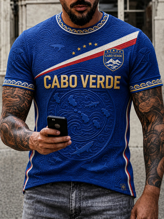 T-shirt décontracté imprimé pour hommes, cadeau idéal pour les fans de football