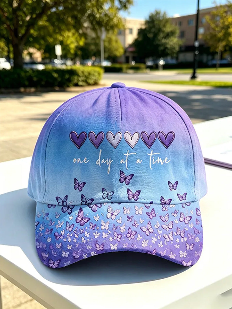 Chapeau de soutien Alzheimer's Awareness Unisexe