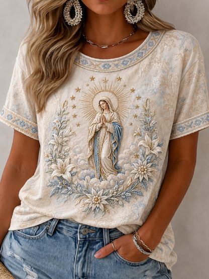 T-shirt Assomption de Marie Femme