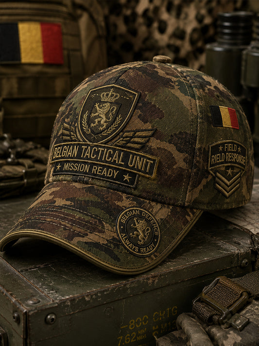 Chapeau pour homme de style vintage à motif d’inspiration militaire