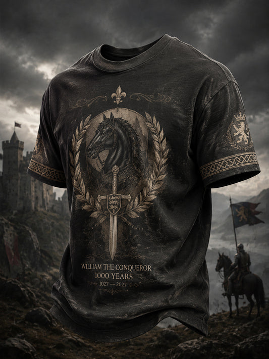 T-shirt imprimé France Normandie pour homme