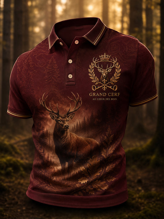 Chemise à manches courtes French Hunting Season Homme