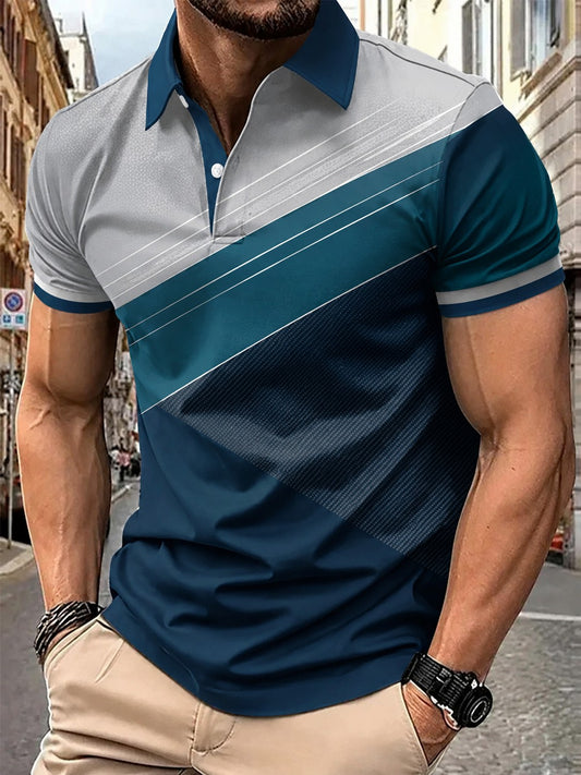 Chemise professionnelle imprimée pour homme