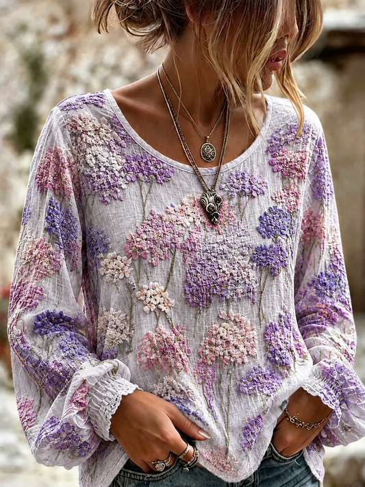 Chemise en coton-lin pour femmes atteintes de la maladie d’Alzheimer