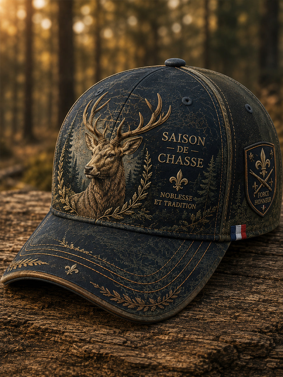 Chapeau de saison de chasse français unisexe