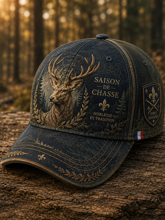 Chapeau de saison de chasse français unisexe