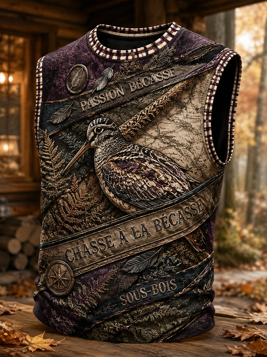 Gilet de chasse français pour homme