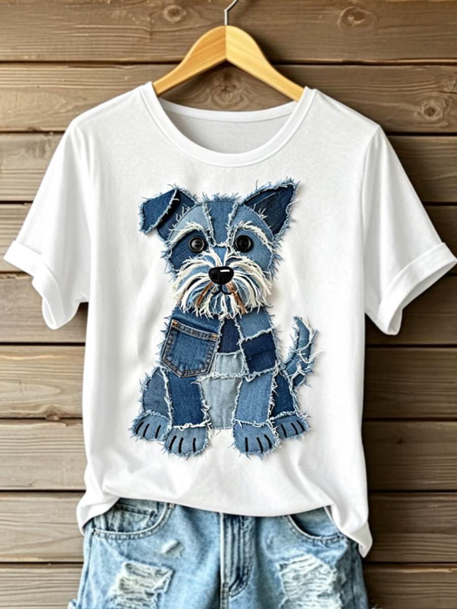 T-shirt à manches courtes pour femme